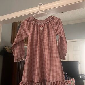 Plaid Kids Christmas Dress